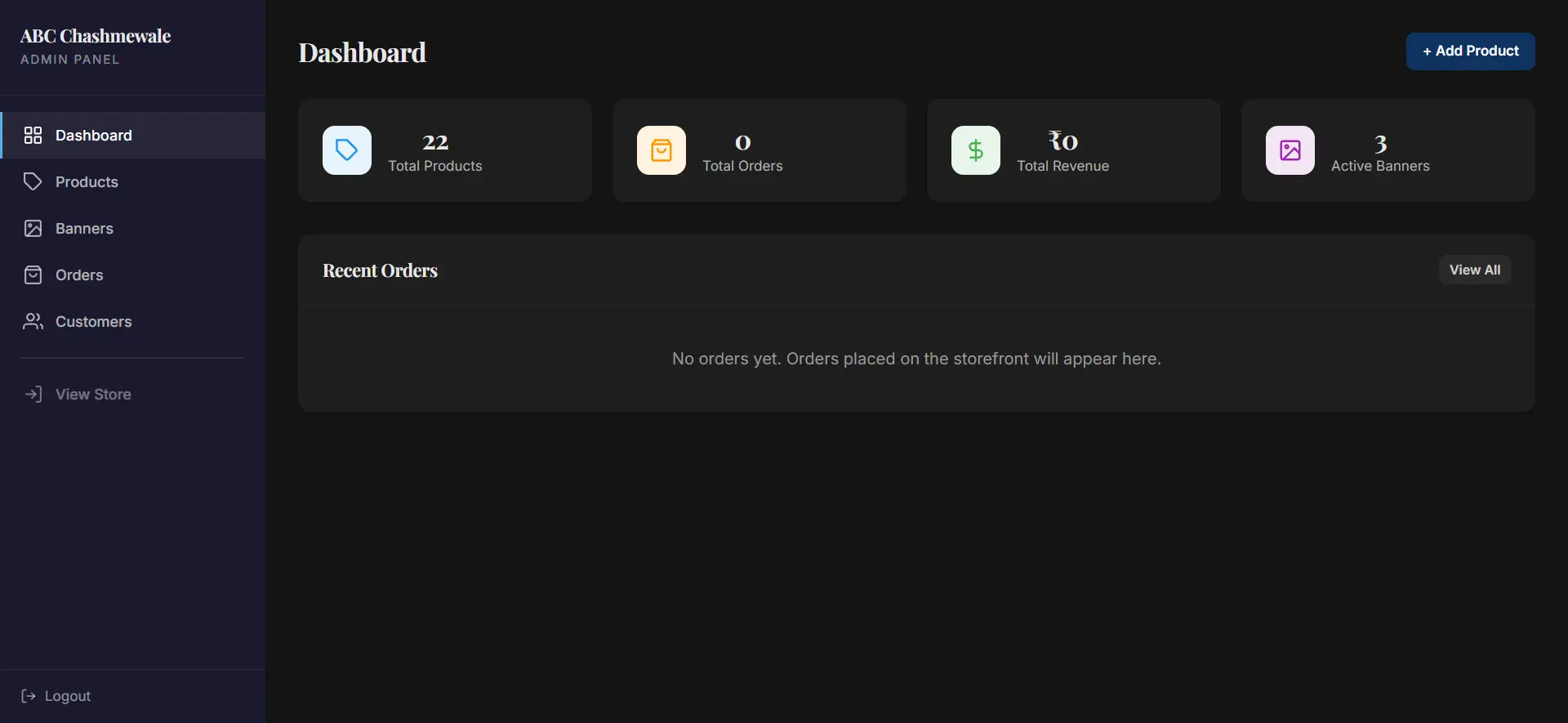 Admin Dashboard
